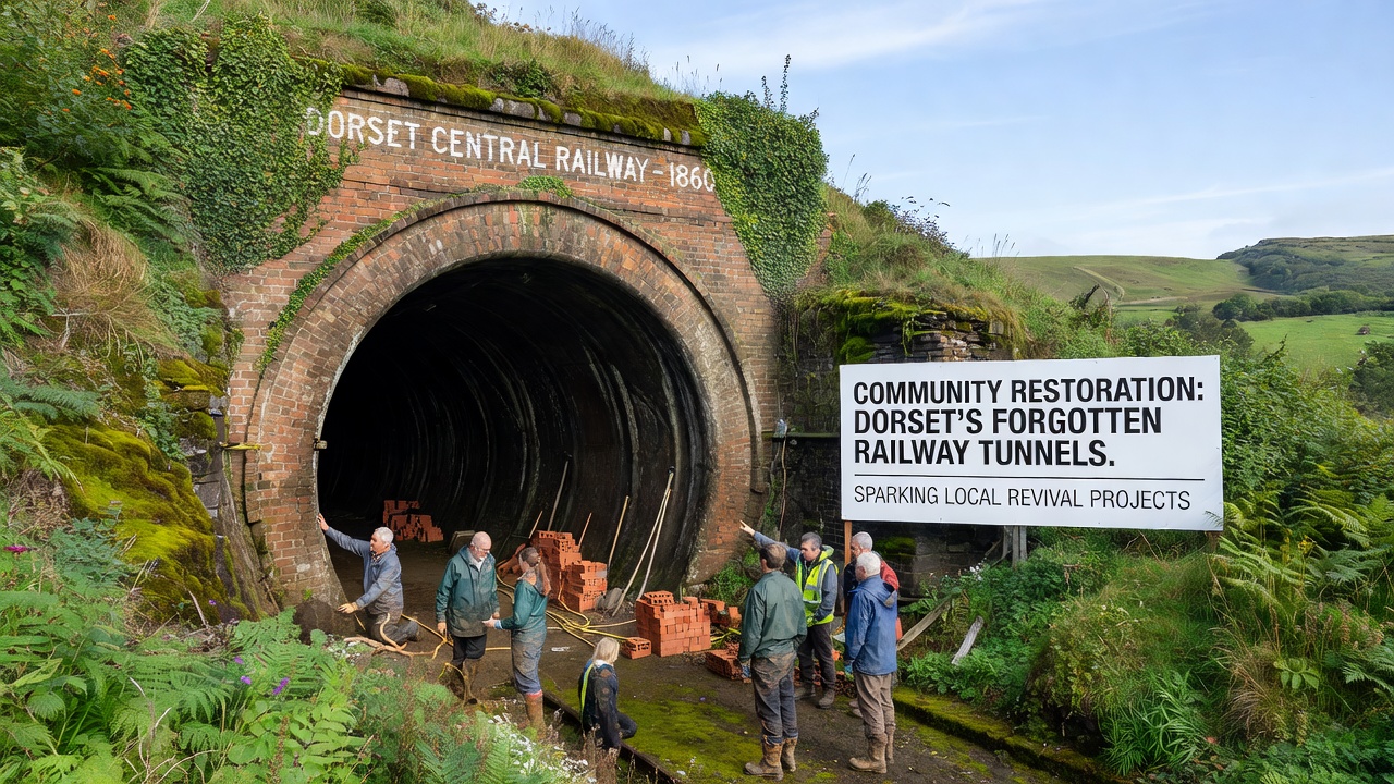 Dorset’s Forgotten Railway Tunnels Spark Community-Led Restoration Projects